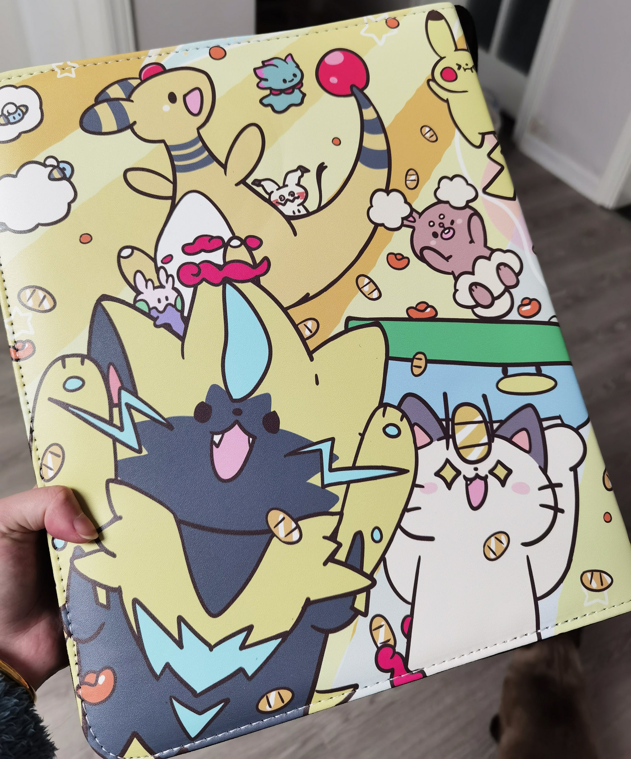 Cute Pokemon Printed 9-Pocket Binder Usagi Draws Cute Pokemon Printed 9-Pocket Binder Usagi Draws