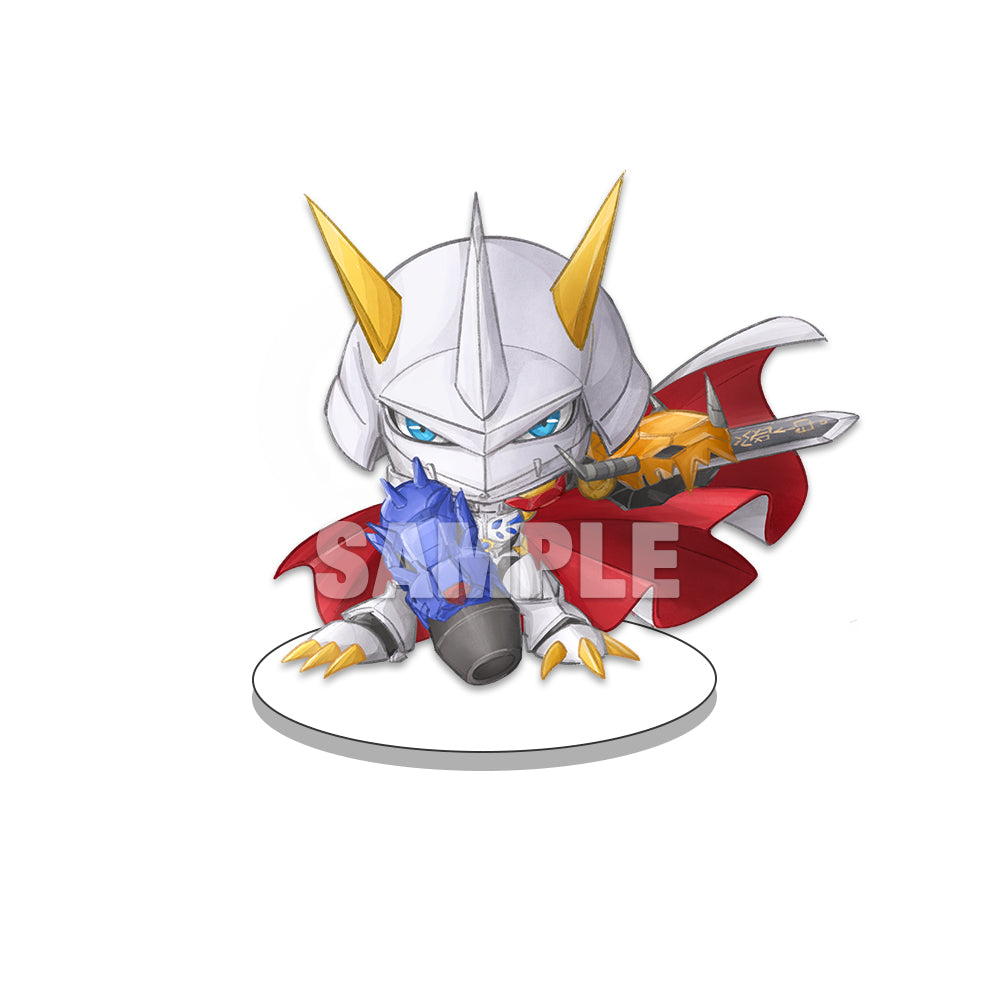 Omnimon Acrylic Memory Marker – Usagi Draws