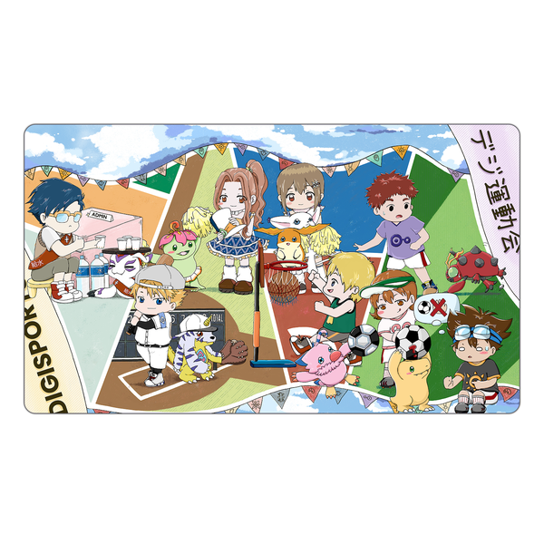 Digimon Adventure Sports Day TCG Playmat