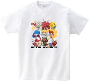 Royal Knights 치비 모드 티셔츠